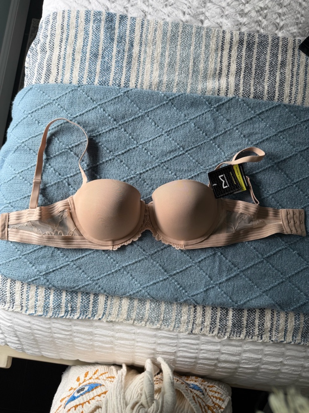 Maidenform Beige Nude Strapless Convertible Bra